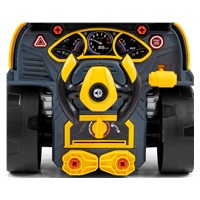 Realistic model of the front of the car with an opening hood Milly Mally N-GINE yellow