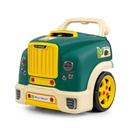 Realistic model of the front of the car with an opening hood Milly Mally N-GINE green