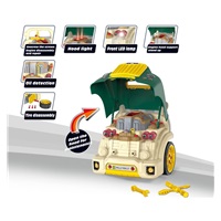 Realistic model of the front of the car with an opening hood Milly Mally N-GINE green