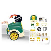 Realistic model of the front of the car with an opening hood Milly Mally N-GINE green