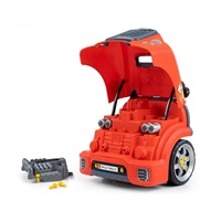 Realistic model of the front of the car with an opening hood Milly Mally N-GINE red