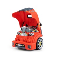 Realistic model of the front of the car with an opening hood Milly Mally N-GINE red