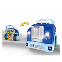 Realistic model of the front of the car with an opening hood Milly Mally N-GINE blue