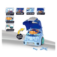 Realistic model of the front of the car with an opening hood Milly Mally N-GINE blue