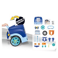 Realistic model of the front of the car with an opening hood Milly Mally N-GINE blue