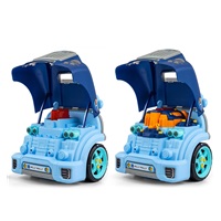 Realistic model of the front of the car with an opening hood Milly Mally N-GINE blue