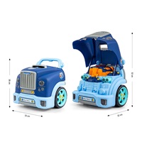 Realistic model of the front of the car with an opening hood Milly Mally N-GINE blue