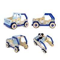 Wooden walker Viga Explorer Cat and Mouse
