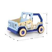 Wooden walker Viga Explorer Cat and Mouse