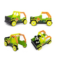 Wooden walker Viga Explorer Fox and Friends