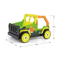 Wooden walker Viga Explorer Fox and Friends