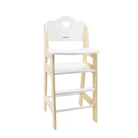Wooden dining chair for dolls Viga