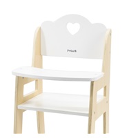 Wooden dining chair for dolls Viga