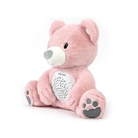 Plush teddy bear with projector Milly Mally Bear pink