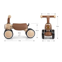 Children‘s balance bike Milly Mally York beige
