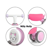 Children‘s balance bike Milly Mally York pink