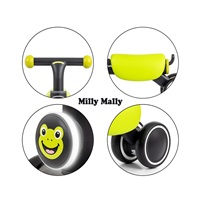 Children‘s balance bike Milly Mally York green