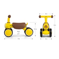 Children‘s balance bike Milly Mally York yellow