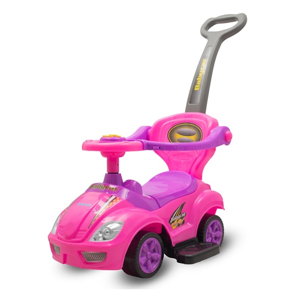 Baby Mix Mega Car 3in1 Baby Mix Mega Car Pink (Damaged package)