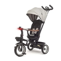 Luxury children's tricycle with lighting Milly Mally Twinkle grey