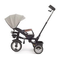 Luxury children‘s tricycle with lighting Milly Mally Twinkle grey