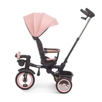 Luxury children‘s tricycle with lighting Milly Mally Twinkle pink