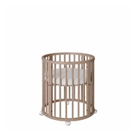 Children‘s growing 3-in-1 oval cot + mattress New Baby cashmere color