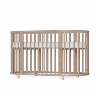 Children‘s growing 3-in-1 oval cot + mattress New Baby cashmere color
