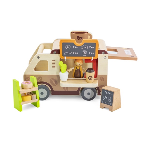 Wooden Mobile Café Viga