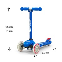 Milly Mally Scooter Zapp deep blue (damaged packaging)
