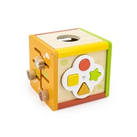 5-in-1 educational cube with maze and xylophone Viga