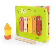 5-in-1 educational cube with maze and xylophone Viga