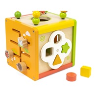 5-in-1 educational cube with maze and xylophone Viga