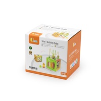 5-in-1 educational cube with maze and xylophone Viga