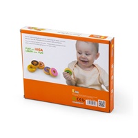Children‘s wooden toy Viga Set of 6 Wooden Donuts