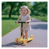 Baby scooter Baby Mix Prime yellow (Damaged package)