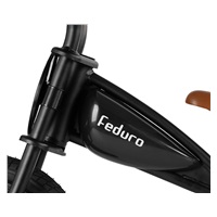 Qplay Feduro children‘s balance Bike black