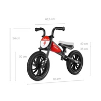 Qplay Feduro children‘s balance Bike red