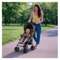 Golf Stroller Olive Baby Mix green