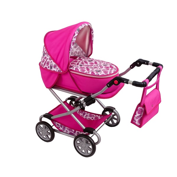Stroller for Dolls  2in1 New Baby pink