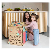 Activity Board Montessori House LED Baby Mix pastel