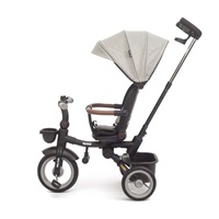 Luxury children‘s tricycle with lighting Milly Mally Twinkle grey(UNPACKED)