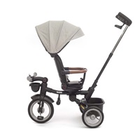 Luxury children‘s tricycle with lighting Milly Mally Twinkle grey(UNPACKED)