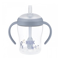 NUK Perfect Match training baby bottle with straw PENGUIN 150 ml