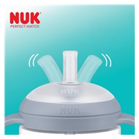 NUK Perfect Match training baby bottle with straw PENGUIN 150 ml