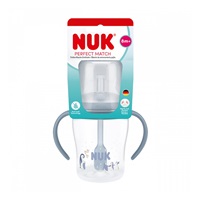 NUK Perfect Match training baby bottle with straw PENGUIN 150 ml