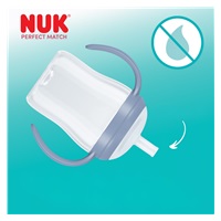 NUK Perfect Match training baby bottle with straw PENGUIN 150 ml