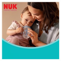 NUK Perfect Match training baby bottle with straw PENGUIN 150 ml