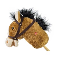 Hobby Horse with sound Milly Mally light brown
