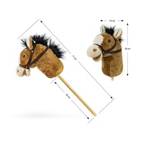 Hobby Horse with sound Milly Mally light brown